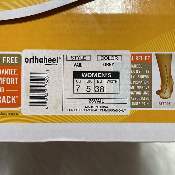 Orthaheel Slippers/ Shoes - Picture 4 of 4